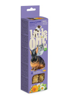 Little One Палочки для морских свинок, кроликов, шиншилл и дегу с травами и цветами, 2х55 г