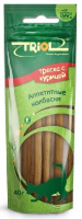 Триол Лакомство для кошек Колбаски из трески с курицей