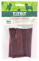 TitBi t018521 Карбонад из баранины д/собак Золотая коллекция 70г