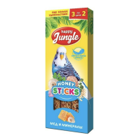 Happy Jungle Палочки для птиц, мед и минералы, 3 шт. 90 г.