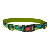 Ошейник с пряжкой фастекс-фиксатор "Модерн" 25 мм*50 см (зеленый)