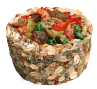 Султан Зерновая корзиночка Фрукты/овощи круглая*20