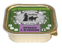 ZOORING Консервы для собак, паштет Фрикасе с Ягненком 100 г. [уценка]