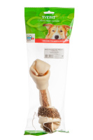 TiTBiT Кость узловая №8 с рубцом говяжьим для собак, 1 шт 21 см