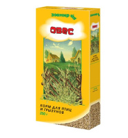 Зоомир Овес корм для птиц и грызунов, 250 г.