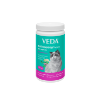 VEDA Фитомины для кошек для шерсти, 200 таблеток