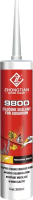 Герметик силиконовый ZT 9800 для аквариумов проф. БЕСЦВЕТНЫЙ 300 мл x24шт