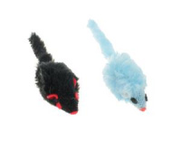 И-16 Дразнилка-удочка для кошек "Мышка искусственный мех"