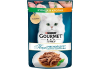 Гурме Перл Соус пауч 75г кролик/курица*26