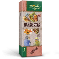 Триол ORIGINAL палочки для Волнистых попугаев с Мёдом и Хитином 2шт. 50 г
