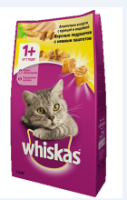 Whiskas сухой корм с курицей 7+ [уценка] (800гр)
