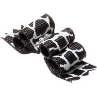 Бантик [пара] тройной объёмный, 4,5 см * 1,5 см, "Ностальжи" 18307