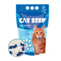Cat Step Наполнитель впитывающий силикагелевый Arctic Blue, 3 л Cat Step Наполнитель впитывающий силикагелевый Arctic Blue, 3 л