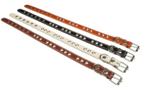 Амуниция Ошейник №25 с подкладом с металлофурнитурой ширина 25 мм., обхват шеи 40-53 см. 049