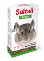 Султан Новый GREEN Корм для шиншил 650г