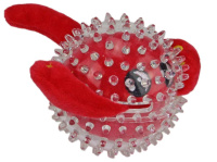 Игрушка для собак Мяч пищящий Скат 6,5 см