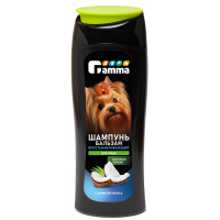 Gamma Шампунь-бальзам восстанавливающий для собак, 400 мл.