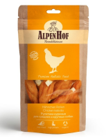 AlpenHof Лакомство Рулетики куриные для средних и крупных собак, 80 г. [уценка]