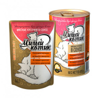Милый котик Мясное рагу в соусе 415 г.