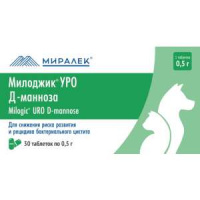 МИЛОДЖИК УРО Д-манноза, 30 табл