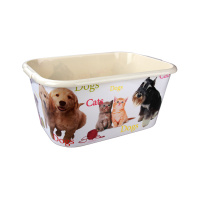 Россия Новинка Таз "Кот и пёс", 30 л, 530х365х230 мм