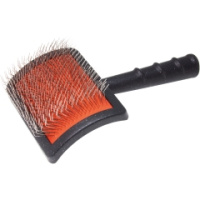 Пуходёрка DeLIGHT средний корд с длинным зубом, большая, c большой ручкой 36851PL