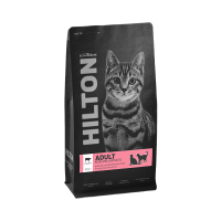 Hilton Сухой полнорационный корм для стерилизованных кошек и кастрированных котов с говядиной (400 гр)
