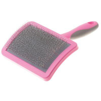 Пуходёрка DeLIGHT ROSE пластик с каплей большая 368210LR /6/