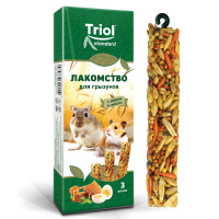 Лакомство д/грызунов мед/яйцо, 80 г Триол