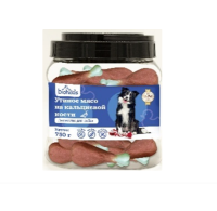 BIOHAUS Лакомство для собак Утиное мясо на кальциевой кости, 750 г ПОШТУЧНО