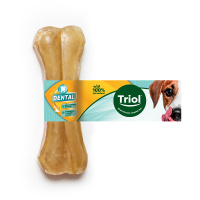 Кость жевательная сыромятная Dental в термопленкеТриол (7,5см, 20гр)