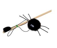 GoSi Игрушка для Собаки дразнилка Паук мультяшка из нат. Норки