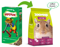 Зоомир Шустик Корм для песчанок, 500 г.