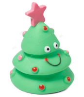 Игрушка NEW YEAR для собак из винила "Новогодняя ёлка", 90мм