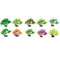 BARBUS 074 Пластиковое растение Бонзай 13*13 см. 1*10