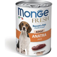 Monge Dog Fresh Chunks in Loaf консервы для собак мясной рулет из утки 400г