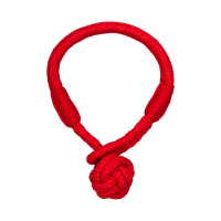 Playology жевательный канат TOUGH TUG KNOT (с ароматом говядины, красный)