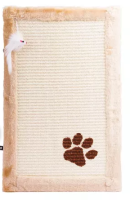 Камон Игрушка Когтеточка - коврик из сизаля для ножки стола, с игрушкой, 50х25 сизаля