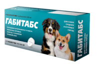 Габитабс для собак средних и крупных пород, 2 таблетки по 200 мг