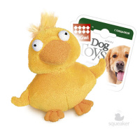 Игрушка для собак Утка с пищалками 12см, серия PLUSH FRIENDZ