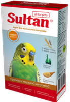 Султан "Трапеза с орехами и морской капустой" для волнистых попугаев 500 г. [уценка]