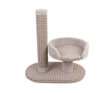 ПВК-52 Столбик с лежаком "Аристократ" [ковролин+джут] h=70 см