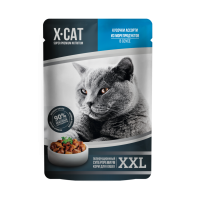 X-Cat XL пауч для кошек ассорти из морепродуктов 85 гр