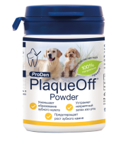ProDen PlaqueOff средство для профилактики зубного камня у кошек и собак 40 г