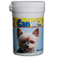 Canvit Multi Витамины для собак с природным антиоксидантом, 100 г.