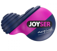 Игрушка для собак JOYSER Active Резиновый мяч Duoball с пищалкой M синий, розовый