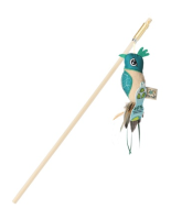 Triol Игрушка-дразнилка д/кошек "Райская мухоловка", 150/400мм серия LOVE THE PLANET