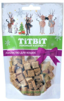 Титбит 021071 Кубики из трески д/кошек [Новогодняя коллекция] 60г
