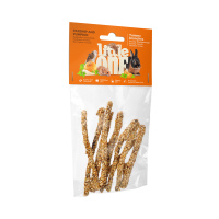 Little One Лакомые ветви c пастернаком и тыквой. Лакомство для всех видов грызунов, 35 г