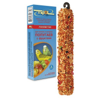 Триол Палочки для мелких и средних попугаев с фруктами 3шт. 80 г